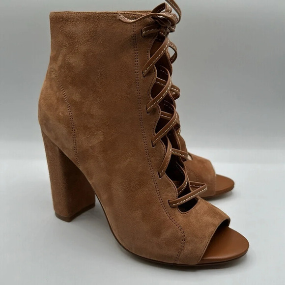 NWOT Sam Edelman Yvie peep toe ankle booties - Picture 3 of 10